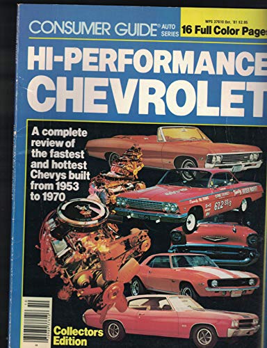 Consumer Guide Auto Series Hi-Performance Chevrolet