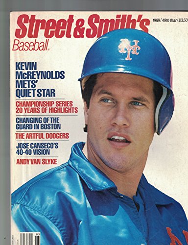 1989 Street & Smith's Baseball Yearbook Kevin McReynolds