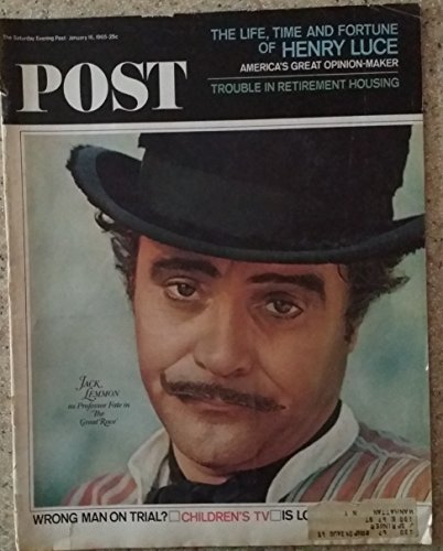 The Saturday Evening Post (January 16, 1965, Jack Lemmon)