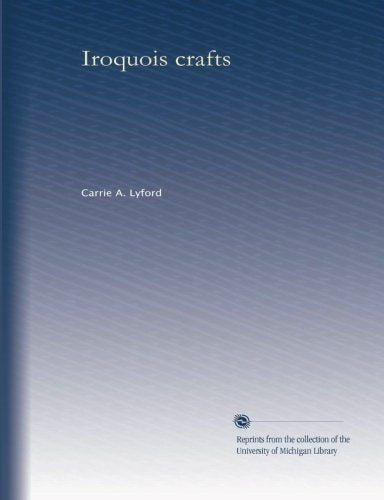 Iroquois crafts