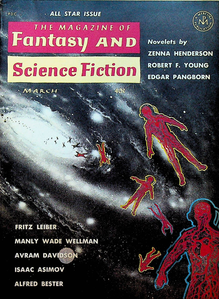 Magazine of Fantasy & Science Fiction March 1962