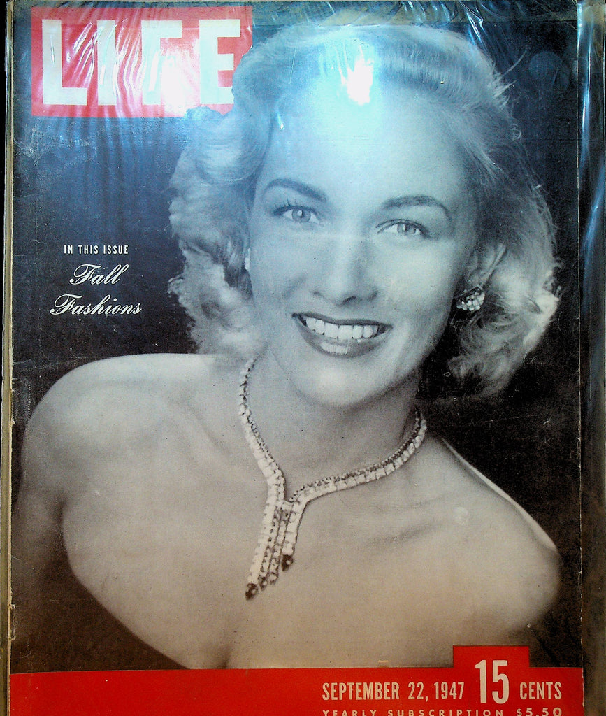Life Magazine September 22 1947 Fall Fashions