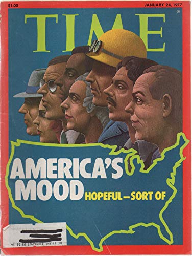 Time Magazine January 24 1977 America's Mood Hopeful - Sort of