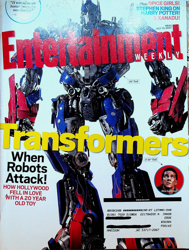 Entertainment Weekly July 13 2007