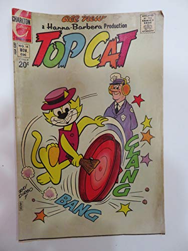 TOP CAT -NOVEMBER 1972- VOL 3 NO 14- HANNA BARBERA COMIC BOOK PAPERBACK