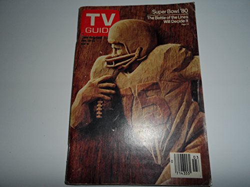 January 19 1980 TV Guide- 1980 Super Bowl