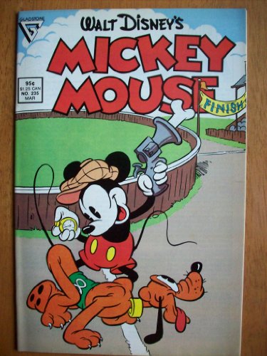 Mickey Mouse #235, March 1988. Floyd Gottfredson reprint