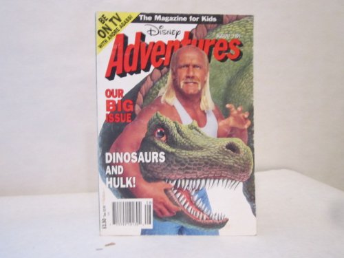 Disney Adventures, August 1991: Dinosaurs and Hulk!