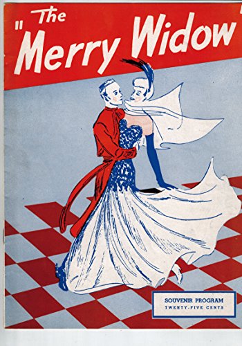 Franz Lehar's The Merry Widow Souvenir Program
