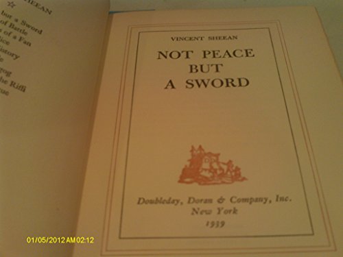 Not Peace But A Sword