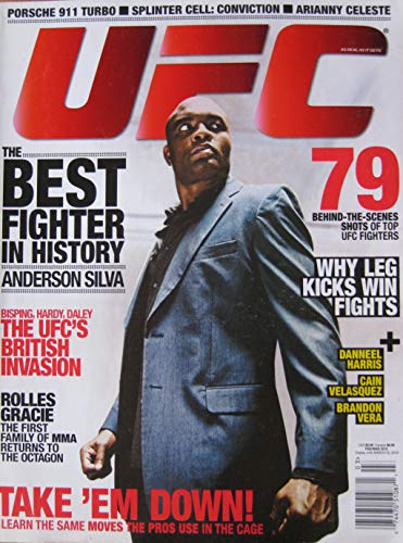 February/March 2010 UFC Magazine Anderson Silva Rolles Gracie