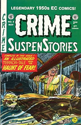 CRIME SUSPENSTORIES Comic Book #5 (1950'S Pre-Code EC reprint)