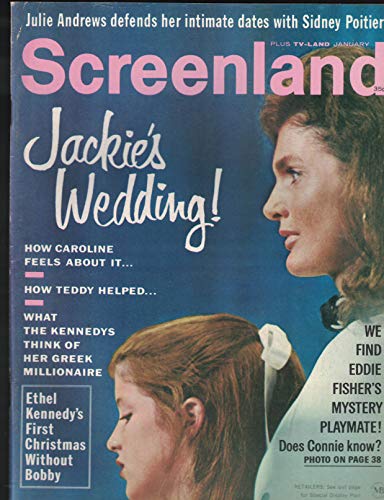 Screenland Magazine January 1969 Jackie Onassis Wedding