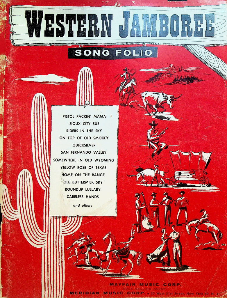 Western Jamboree Song Folio