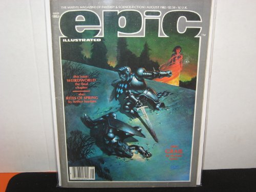 Epic Illustrated (The Marvel Magazine of Fantasy & Science-Fiction, Volume 1, Number 13, August 1982)