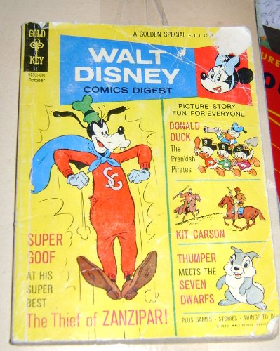 Walt Disney Comics Digest October 1970, No.25