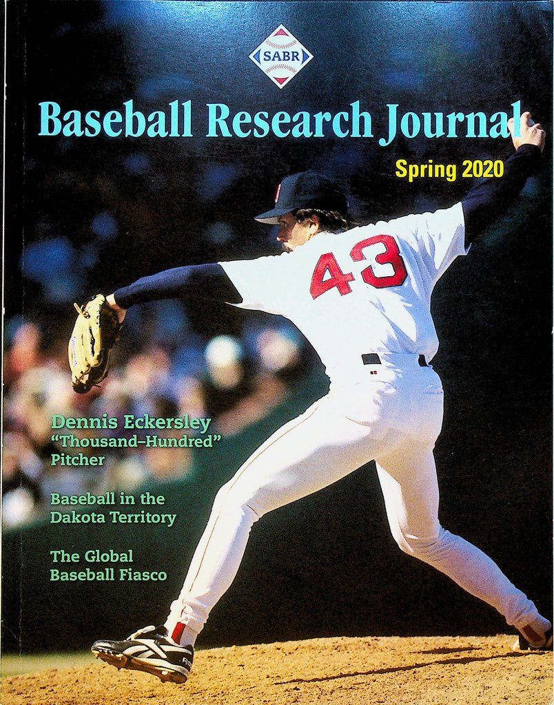 Baseball Research Journal Spring 2020