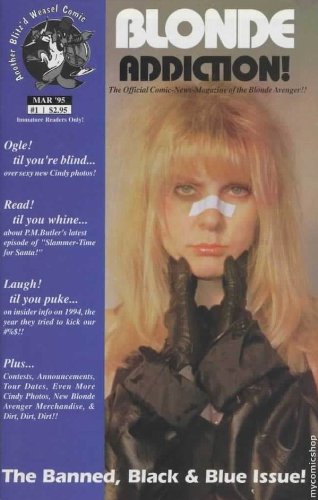 Blonde Addiction! The Official Comic-News-Magazine of the Blonde Avenger!! #1 March 1995