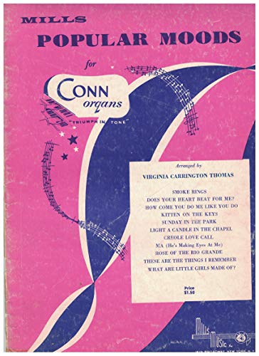 Mills' Popular Moods for Conn Organs