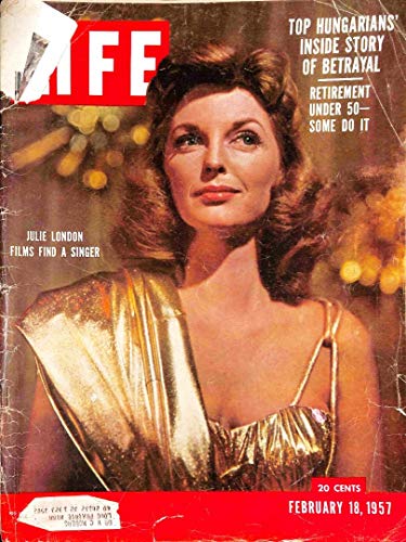 LIFE Magazine - February 18, 1957 -- Cover: Julie London