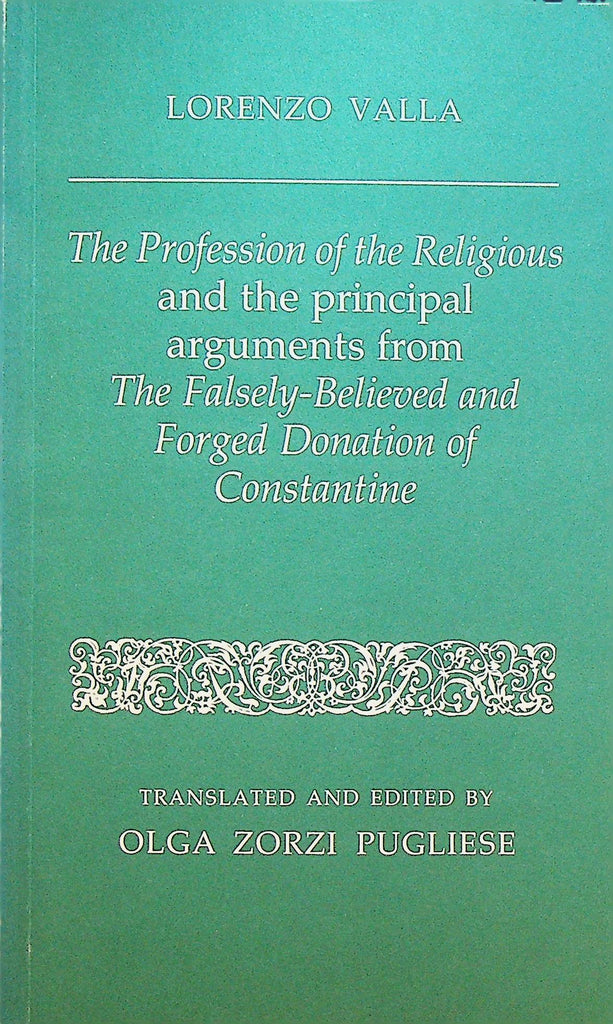 Profession of the Religious & Principal Arguments