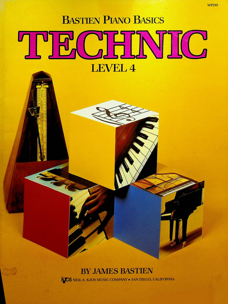 Bastien Piano Basics Technic Level 4