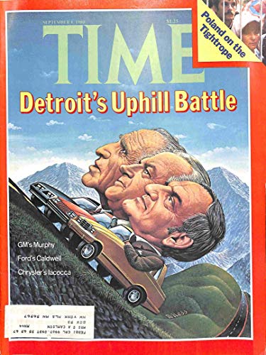 Time Magazine September 8 1980 Detroit's Uphill Battle * Poland on the Toghtrope