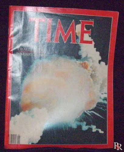 Time Magazine February 10, 1986 Space Shuttle Challenger Color Cover