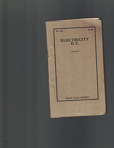 Electricity DC #608 Lefax Data Sheet