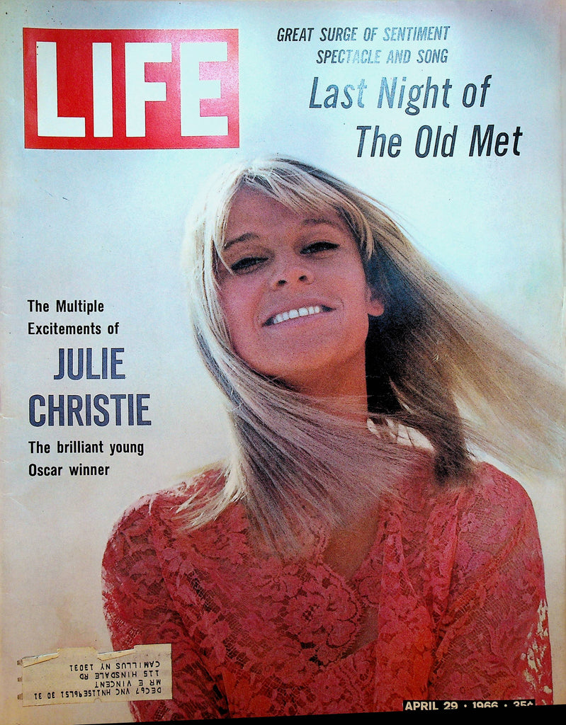 Life Magazine April 29 1966 Julie Christie