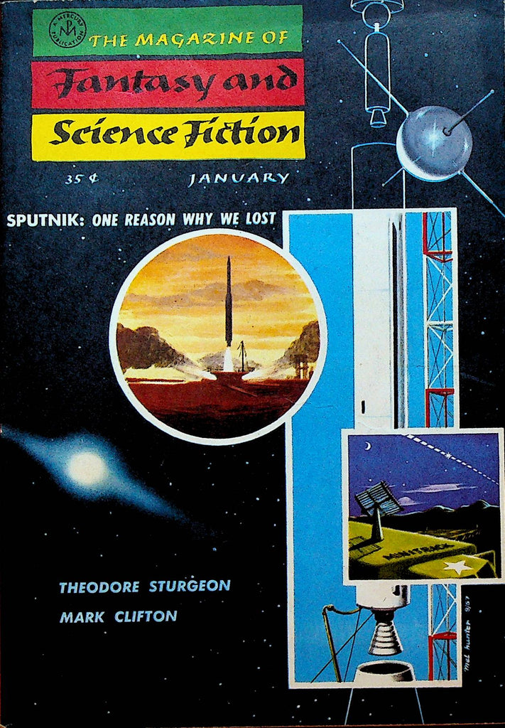 Magazine of Fantasy & Science Fiction January 1958