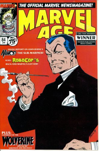Marvel Age - The Official Marvel News Magazine #84 : Namor the Sub-Mariner (Marvel Comics)