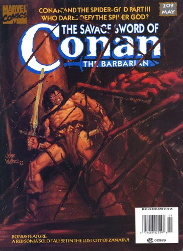 The Savage Sword of Conan the Barbarian, No. 209