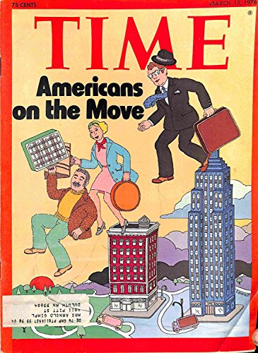 Time Magazine March 15 1976 Americans on the Move