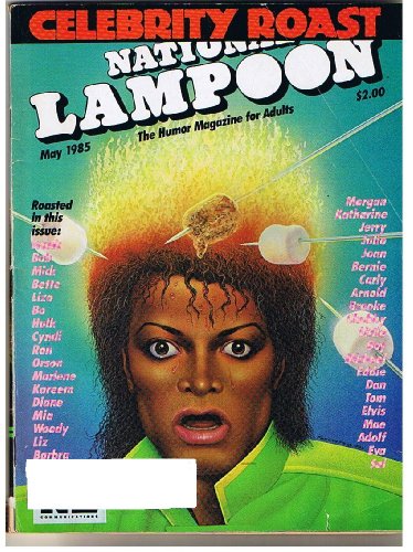 National Lampoon Magazine May 1985 Celebrity Roast (Michael Jackson 'Roast' Cover)