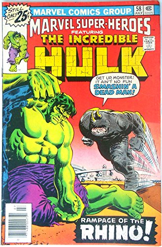 Marvel Super-Heroes Vol 1 #58 featuring the Hulk