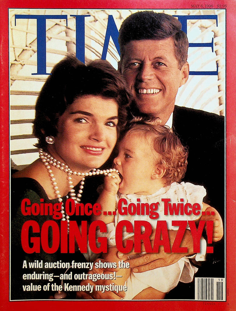 Time Magazine May 6 1996 JFK Jackie Kennedy Auction