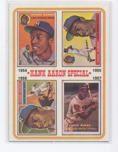 1974 Topps #2 Aaron Special 54-57 - Milwaukee Braves (Baseball Cards)