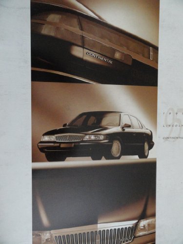 Original 1995 Lincoln Continental Sales Brochure