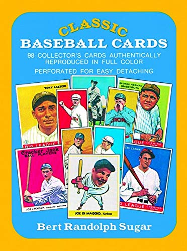 Classic Baseball Cards: 98 Collector's Cards Authentically Reproduced in Full Color