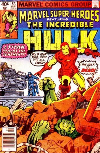 MARVEL SUPER-HEROES 83 (FEATURING THE INCREDIBLE HULK)