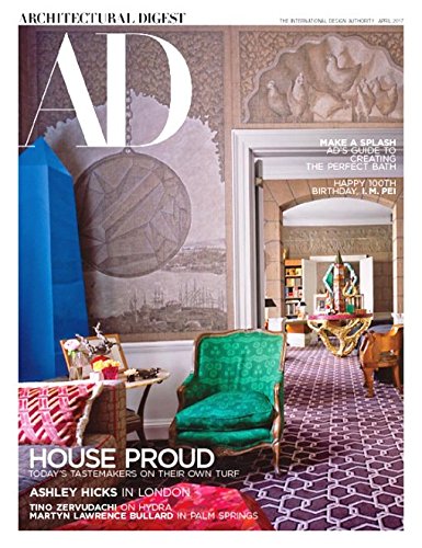 Architectural Digest Magazine (April, 2017)