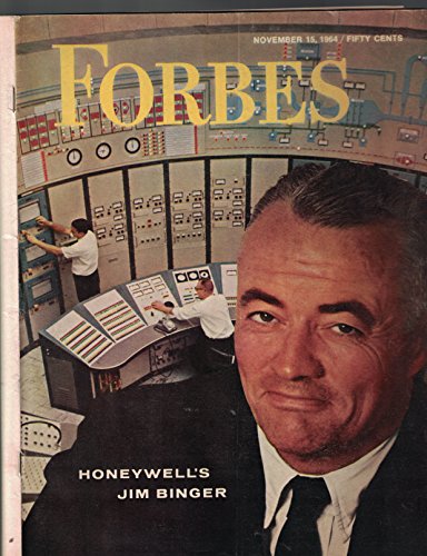 November 15 1964 Forbes Magazine Honeywell's Jim Binger