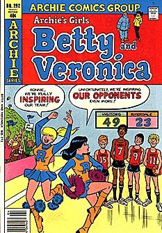 Archie's Girls Betty and Veronica (1950 series) #292