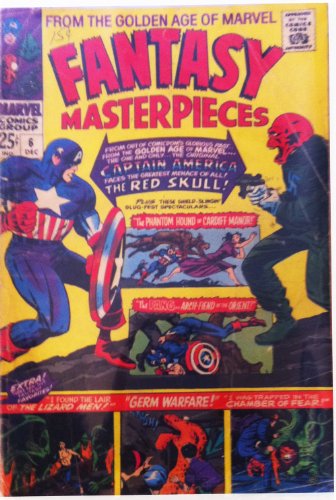 Fantasy Masterpieces #6, Dec. 1966. Golden Age Captain America by Simon & Kirby