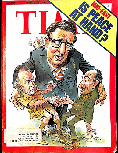 Time Magazine August 25 1975 Mid East Is Peace at Hand?
