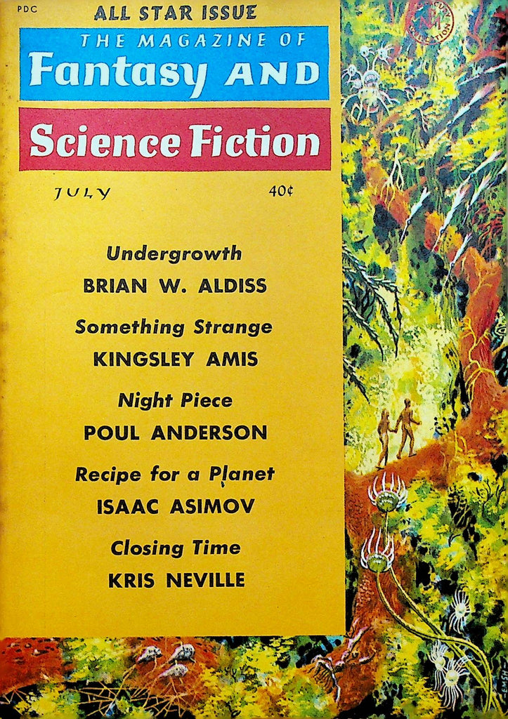 Magazine of Fantasy & Science Fiction July 1961