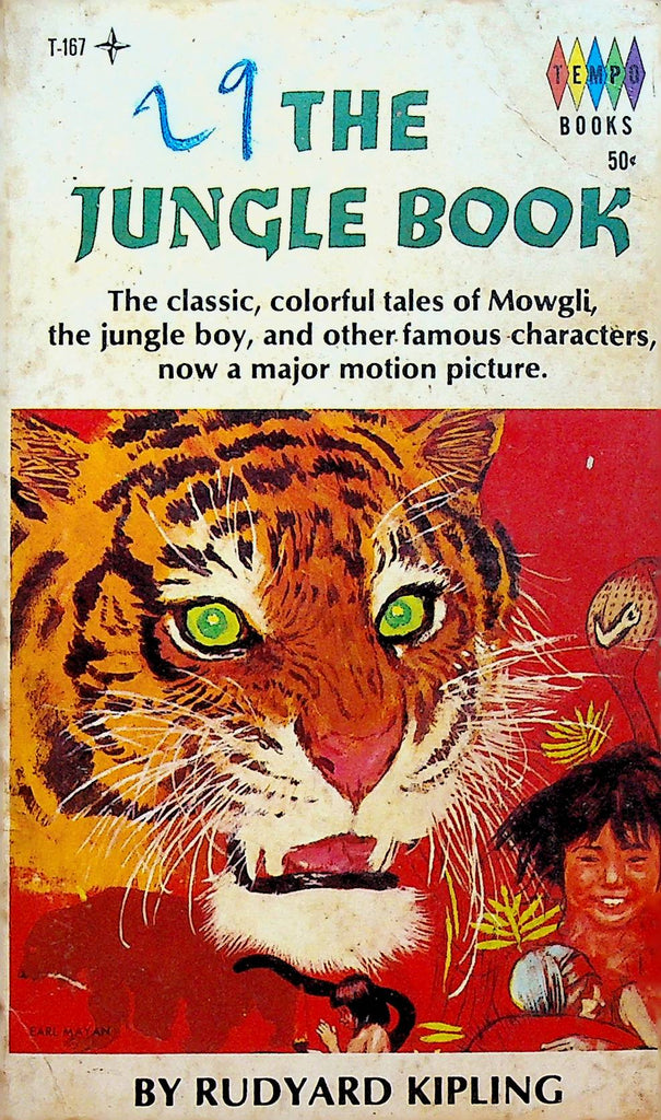 The Jungle Book by Rudyard Kipling Tempo Books Paperback