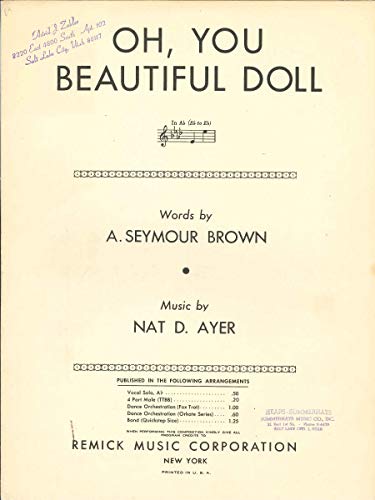 Oh, You Beautiful Doll in A Flat