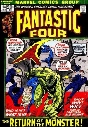 Fantastic Four #116 "Overmind, Doctor Doom, the Stranger & the Watcher Appearance